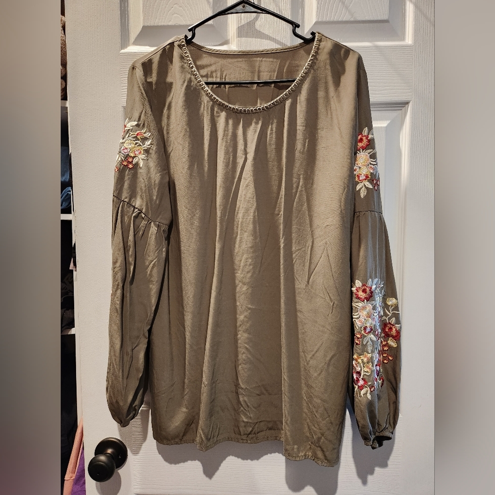 Army Green Long Sleeve